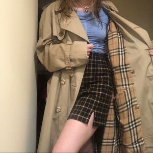 Burberry Tan Trench Coat